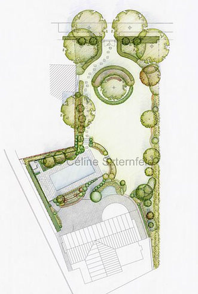 Plan de jardin 10