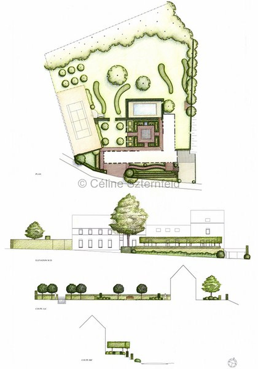 Plan de jardin 18